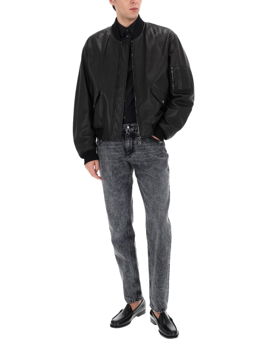 [Dolce & Gabbana] Leather Jacket SS26 G9BBML_HULY3N0000