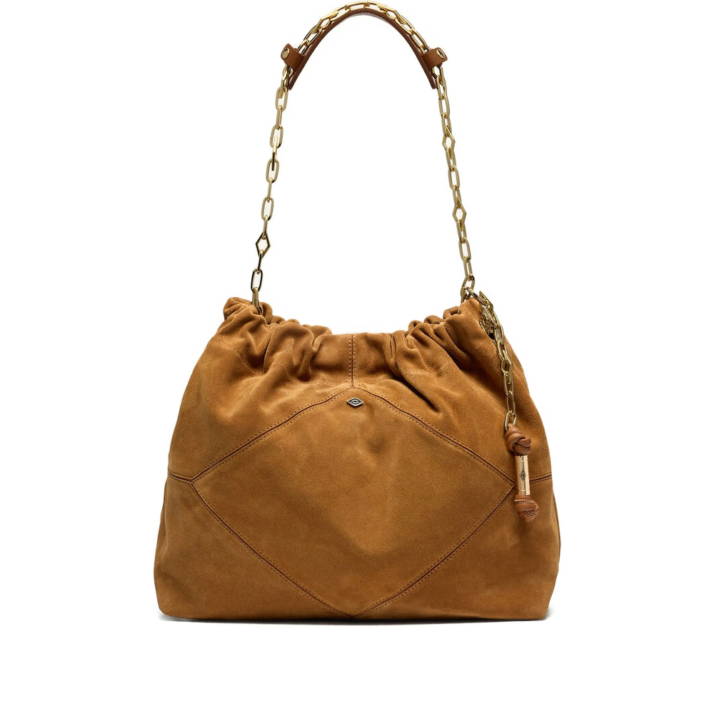 [Ba&sh] Tote bag FW26 JUNE M  COGNA