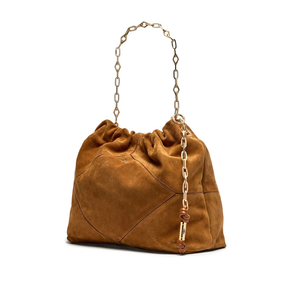 [Ba&sh] Tote bag FW26 JUNE M  COGNA