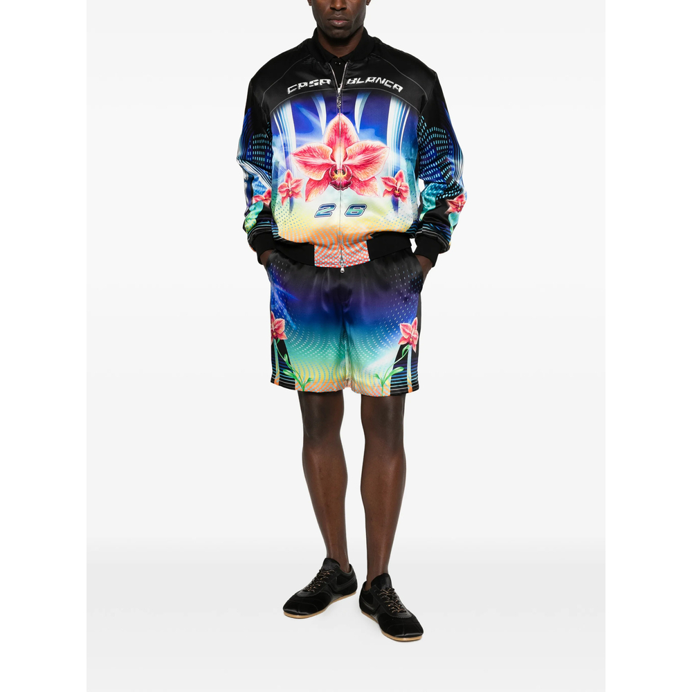[Casablanca] Bomber Jacket SS26 SP26-JK-448 01 ORCHI