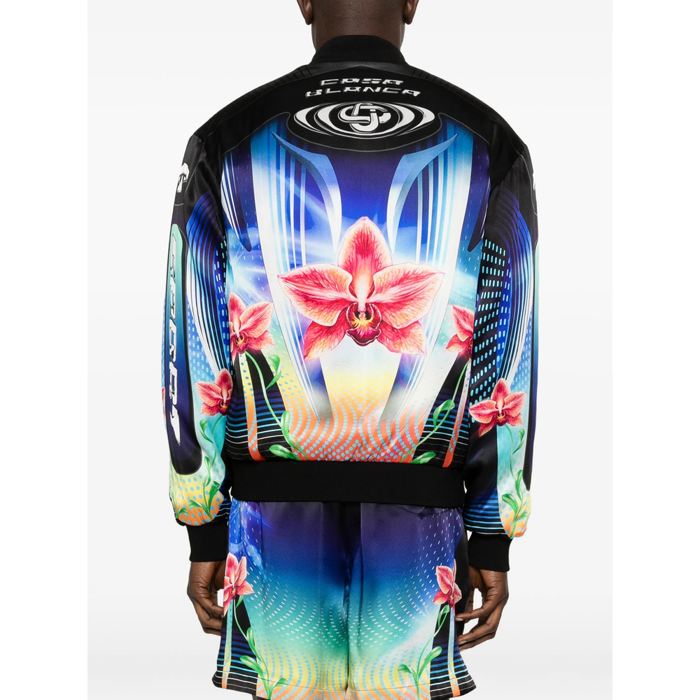 [Casablanca] Bomber Jacket SS26 SP26-JK-448 01 ORCHI