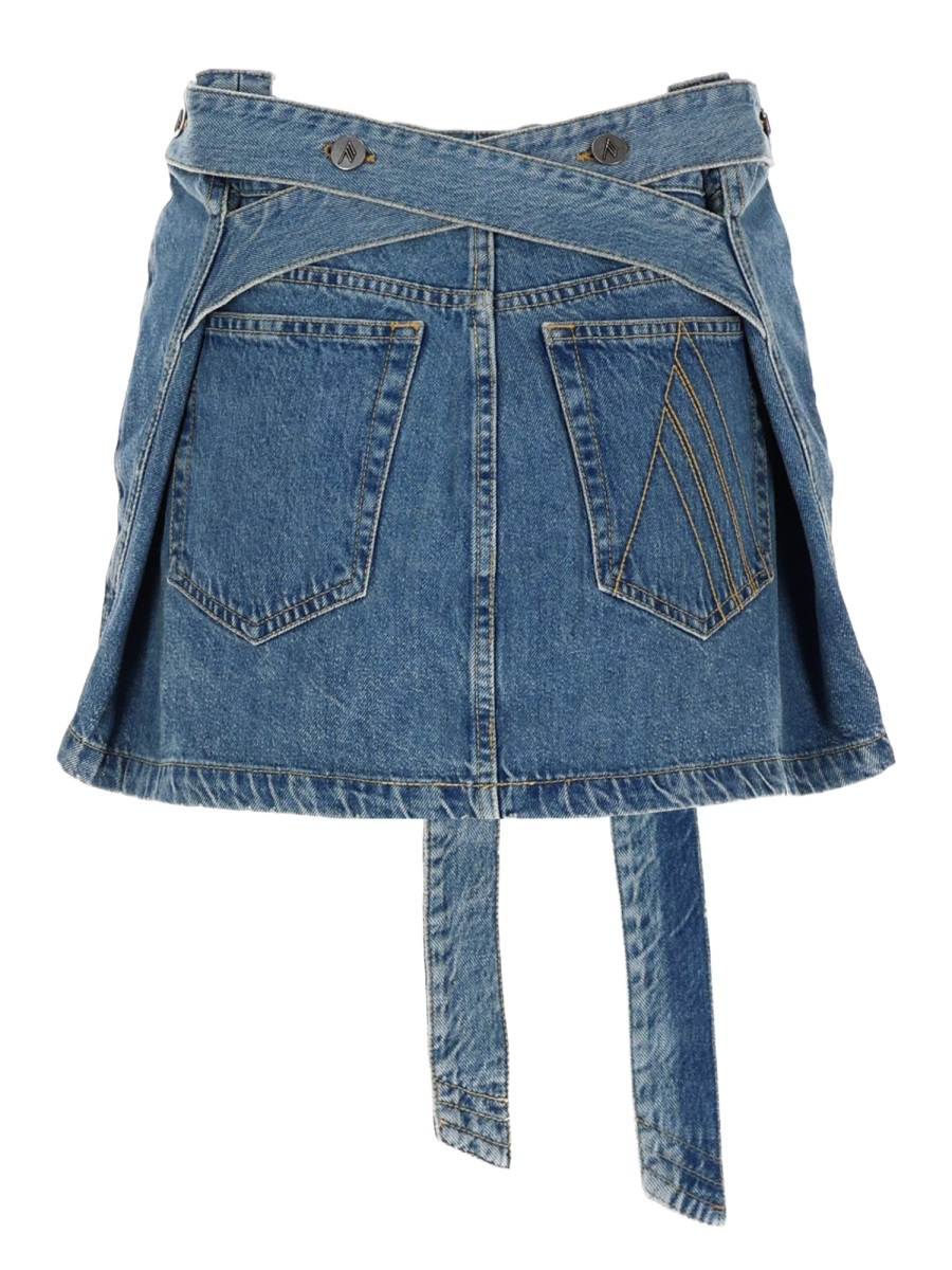 [The Attico] Mini skirt SS26 260WCR00154_DDD116AA024