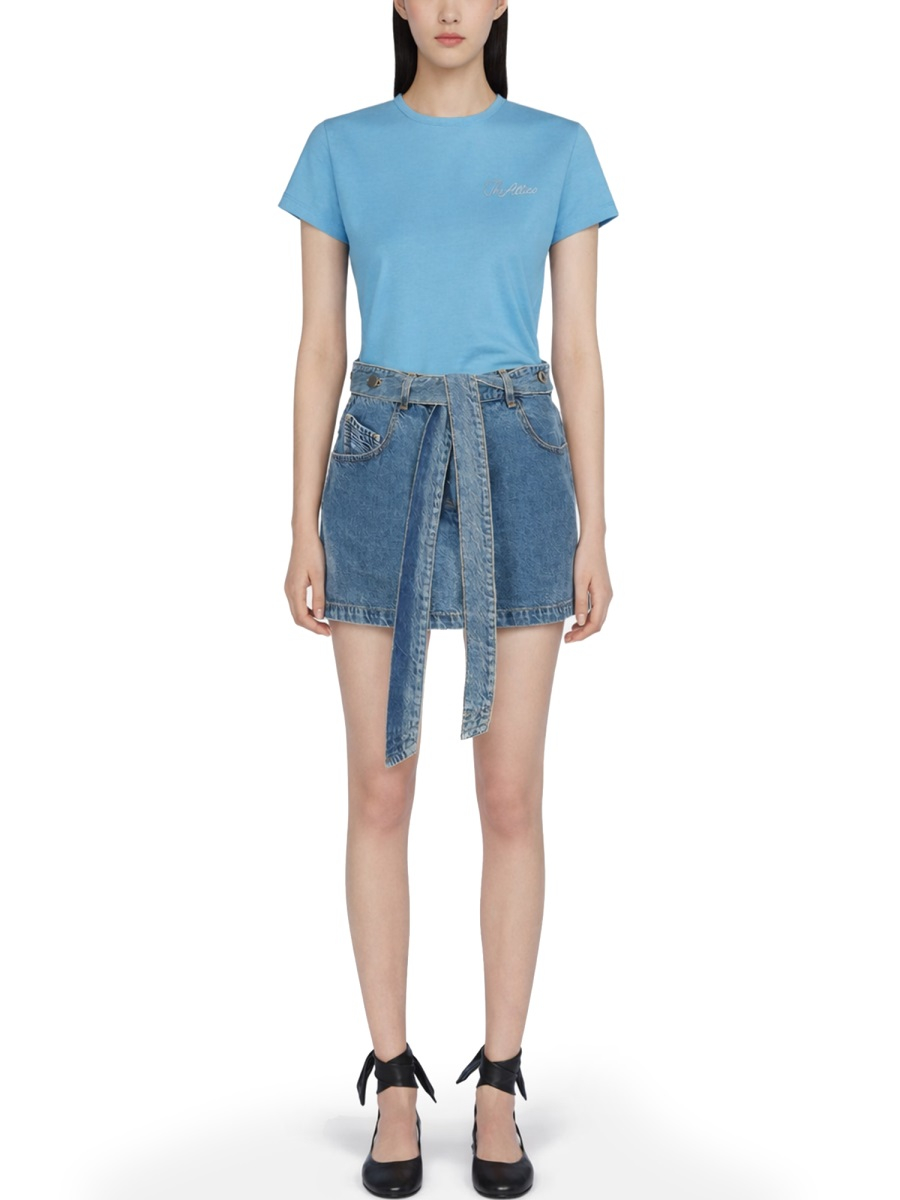 [The Attico] Mini skirt SS26 260WCR00154_DDD116AA024