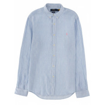 [Polo Ralph Lauren] Shirts Long Sleeve SS26 710B15647_0037188BBLUEWHITE