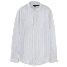 [Polo Ralph Lauren] Shirts Long Sleeve SS26 710B15647_0027188AWHITEBLUE