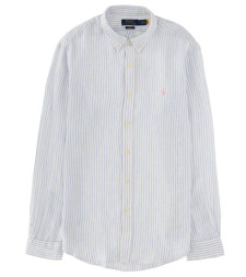 [Polo Ralph Lauren] Shirts Long Sleeve SS26 710B15647_0027188AWHITEBLUE