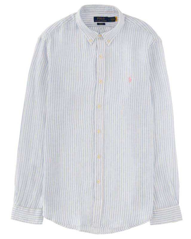 [Polo Ralph Lauren] Shirts Long Sleeve SS26 710B15647_0027188AWHITEBLUE