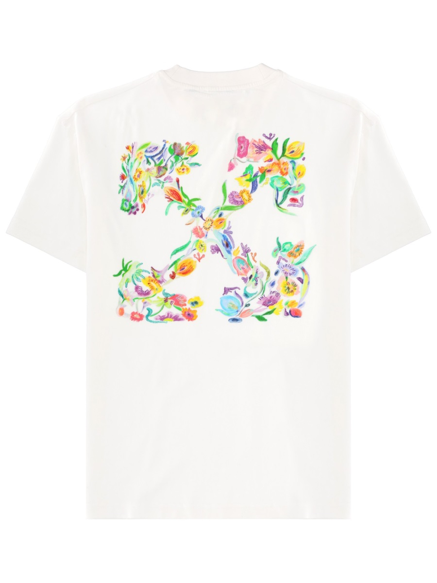 [Off-White] T-shirts Short Sleeve SS26 2AA089_S26JER002W127