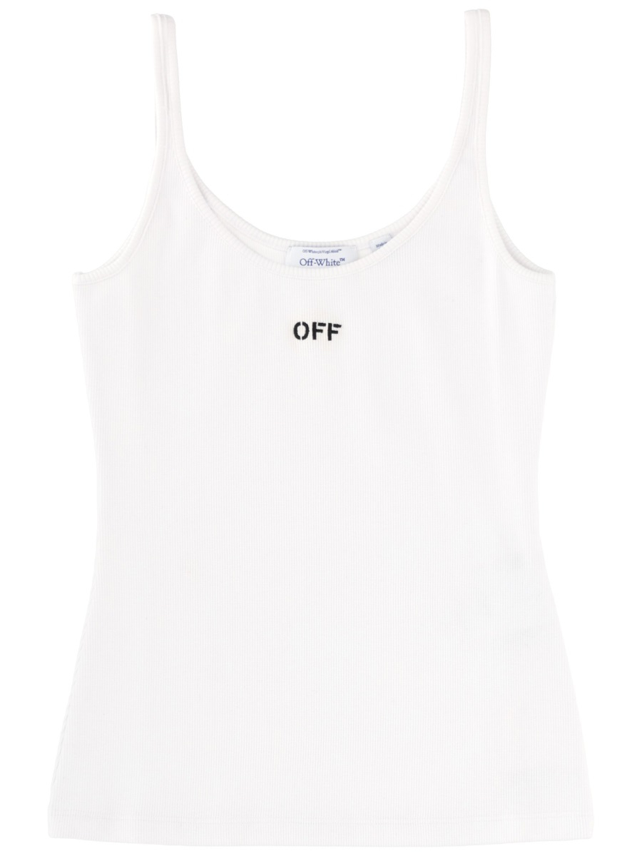 [Off-White] Tank top SS26 2AD072_C99JER002W102