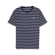 [Polo Ralph Lauren] T-shirts Short Sleeve SS26 710B16648_001REFINEDNAVY/WHITE