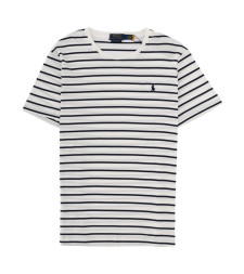 [Polo Ralph Lauren] T-shirts Short Sleeve SS26 710B16648_002WHITE/REFINEDNAVY