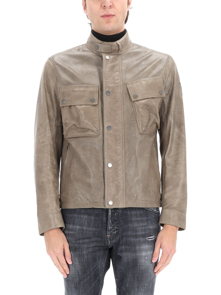 [Belstaff] Leather Jacket SS26 106124_DKSND
