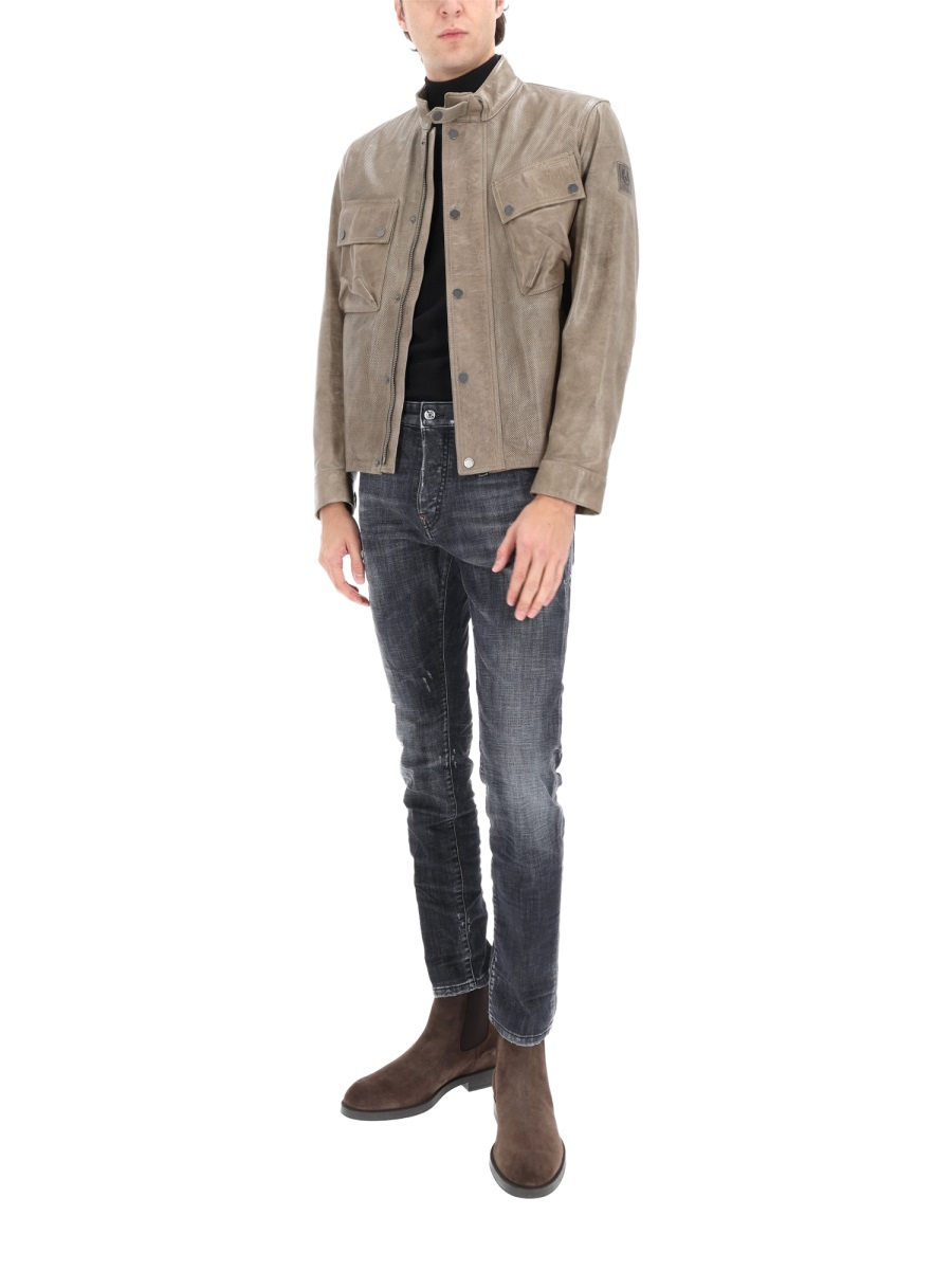 [Belstaff] Leather Jacket SS26 106124_DKSND
