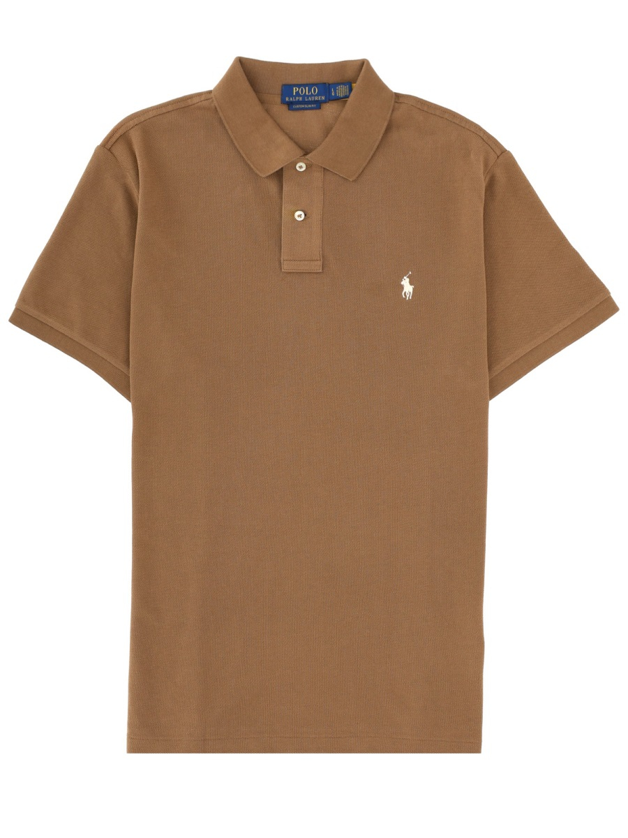[Polo Ralph Lauren] T-shirts Short Sleeve SS26 710680784_521RLBROWN/C8125