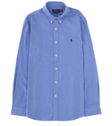 [Polo Ralph Lauren] Shirts Long Sleeve SS26 710928255_0032865BLUEENDONEND