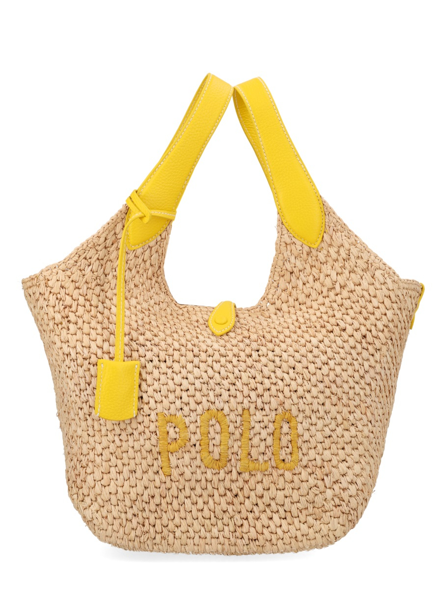 [Polo Ralph Lauren] Shoulder bag SS26 428978557_001NATURAL/CANARYYELLOW