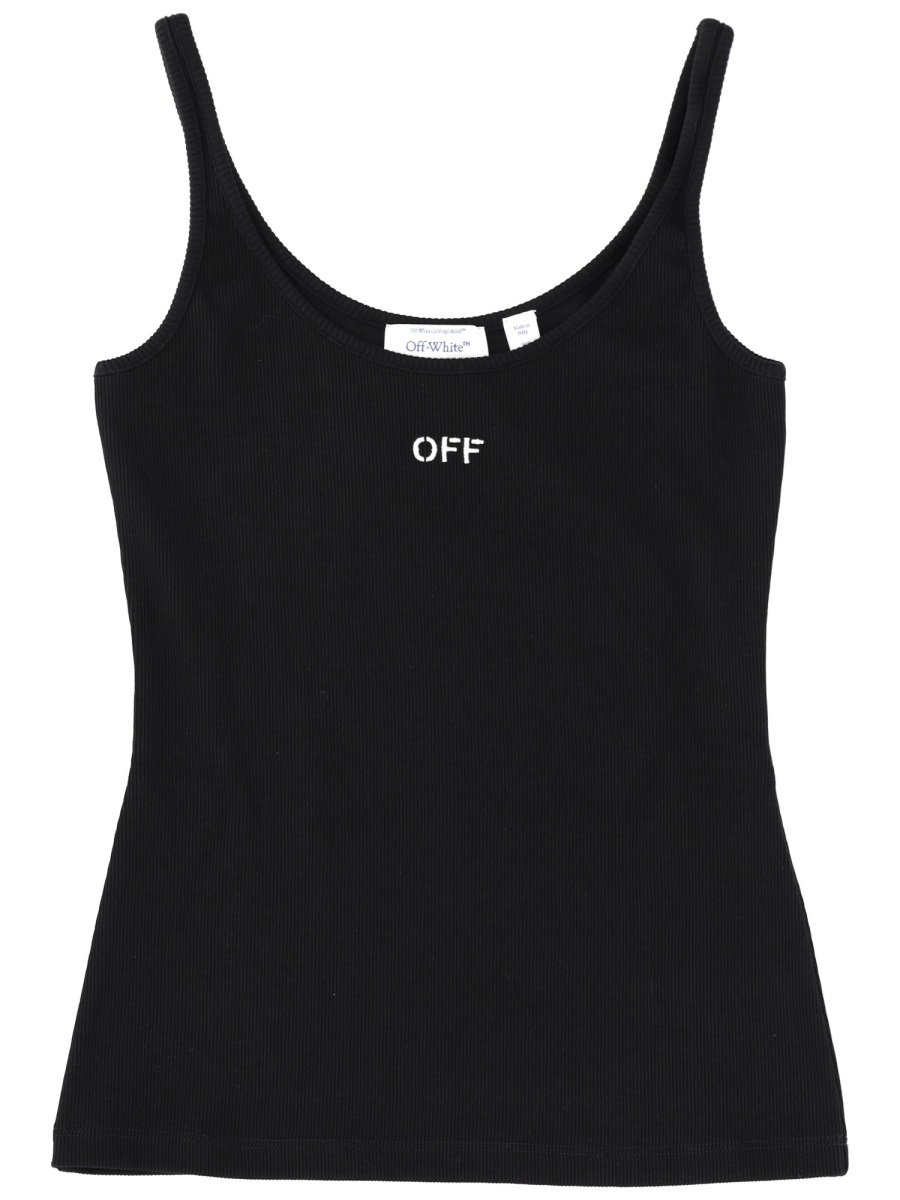 [Off-White] Tank top SS26 2AD072_C99JER002W003