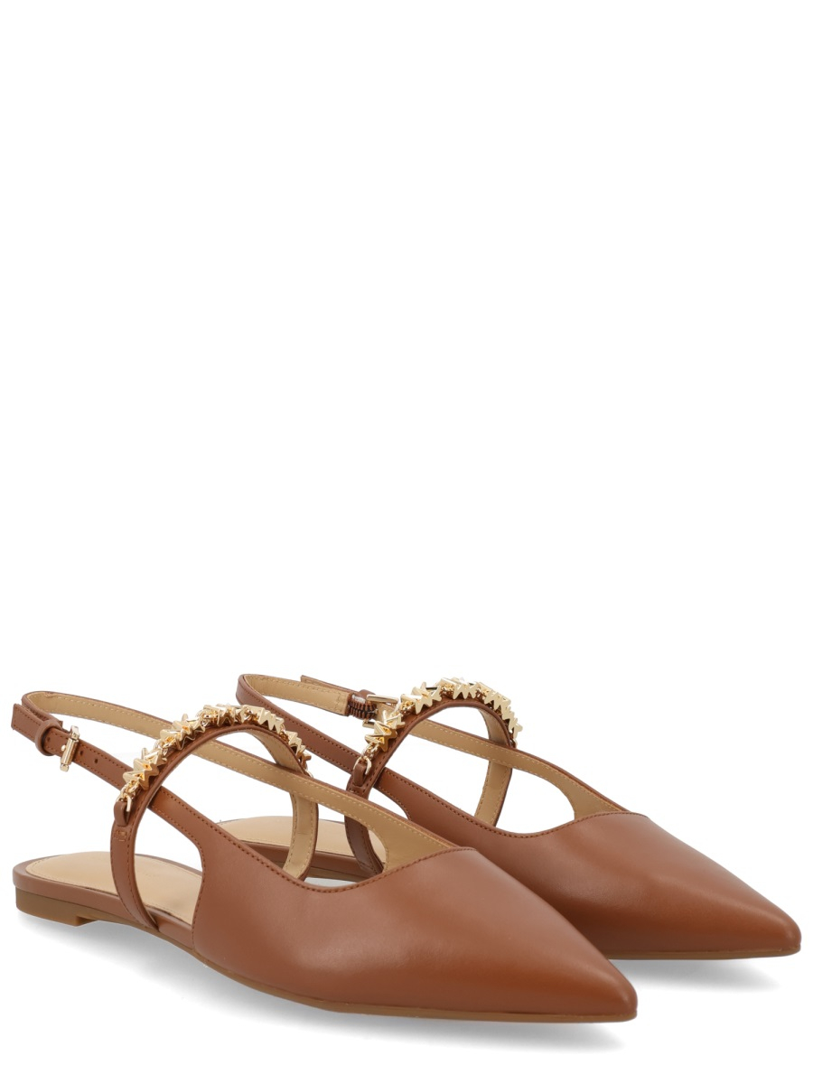 [MICHAEL BY MICHAEL KORS] Flat shoes SS26 40R6DIFP2L_230LUGGAGE