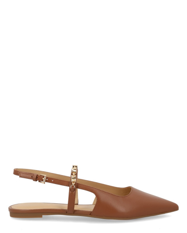 [MICHAEL BY MICHAEL KORS] Flat shoes SS26 40R6DIFP2L_230LUGGAGE