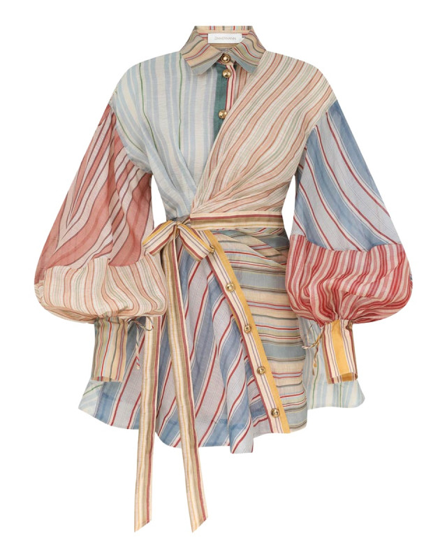 [Zimmermann] Long sleeve dress SS26 7028DC261_SPSTR