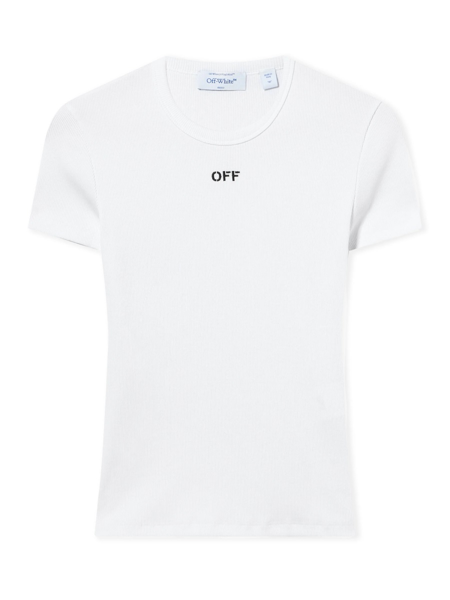 [Off-White] T-shirts Short Sleeve SS26 2AA065_C99JER005W102