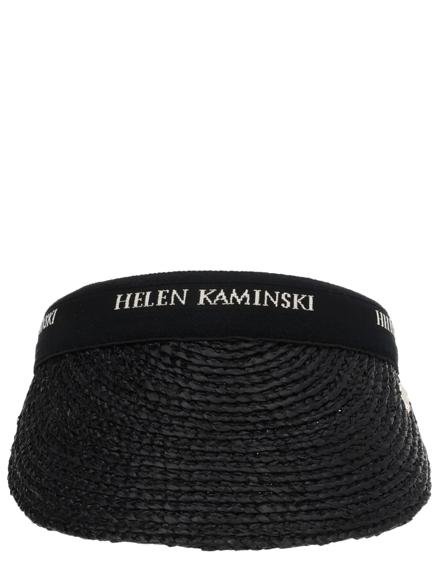 [HELEN KAMINSKI] Hat SS26 HAT52204_CHARCOAL/BLACKLOGO