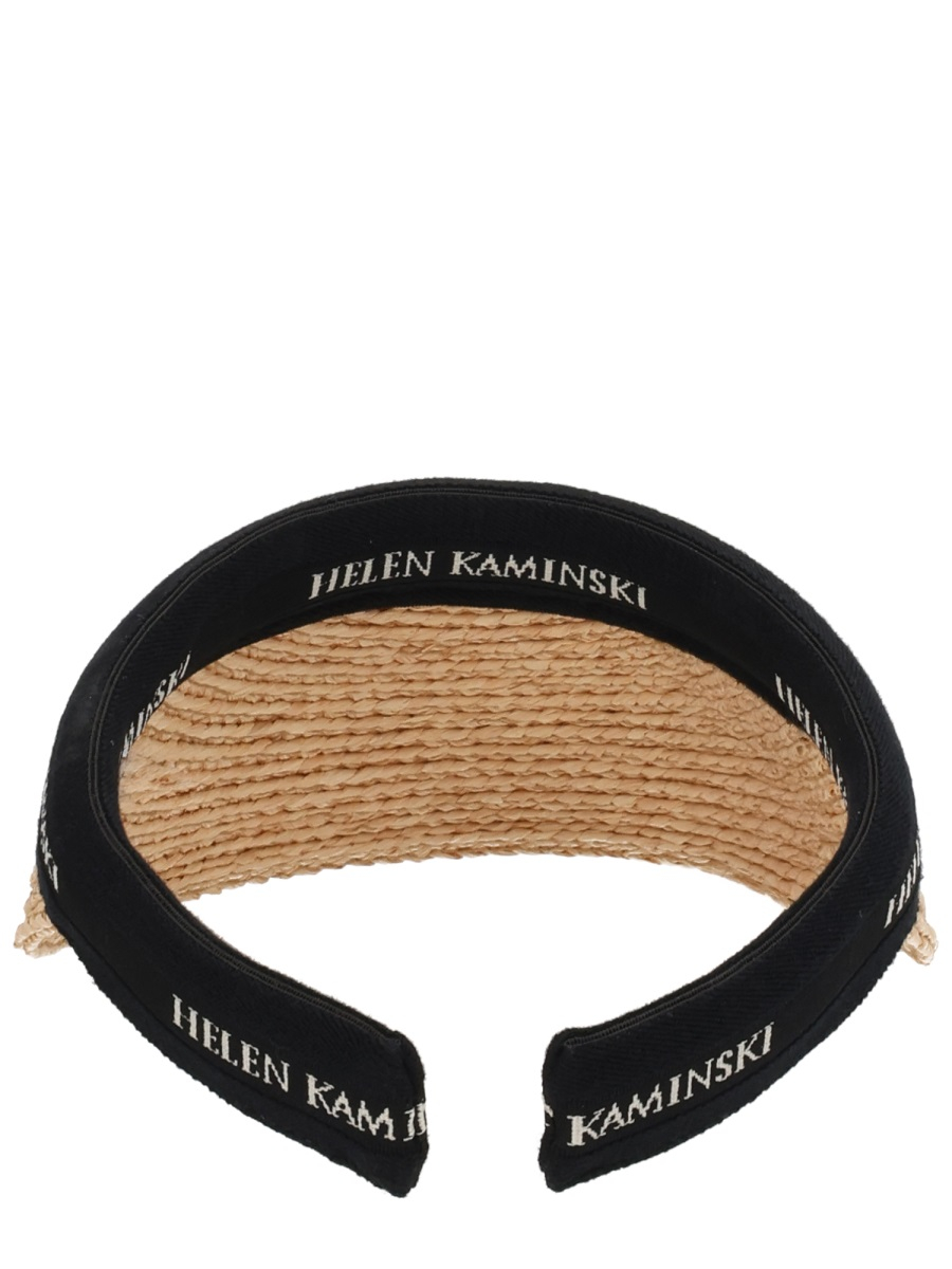 [HELEN KAMINSKI] Hat SS26 HAT52204_NATURAL/BLACKLOGO