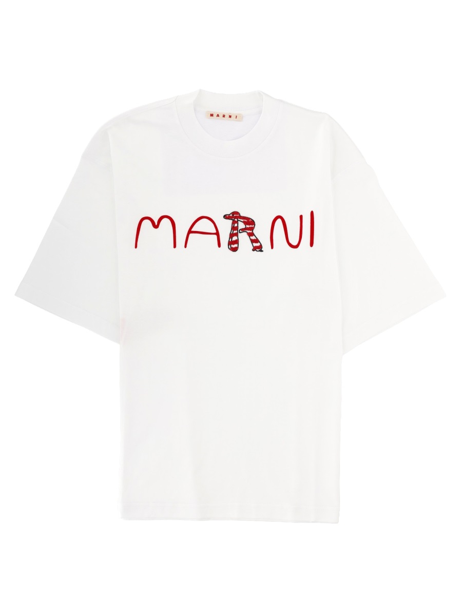 [Marni] T-shirts Short Sleeve SS26 HUMU0223S2_USCY86LOW01
