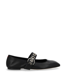 [Aeyde] Flat shoes SS26 A11-FL-RKLS08FL159-SS25-800-007_BLACK