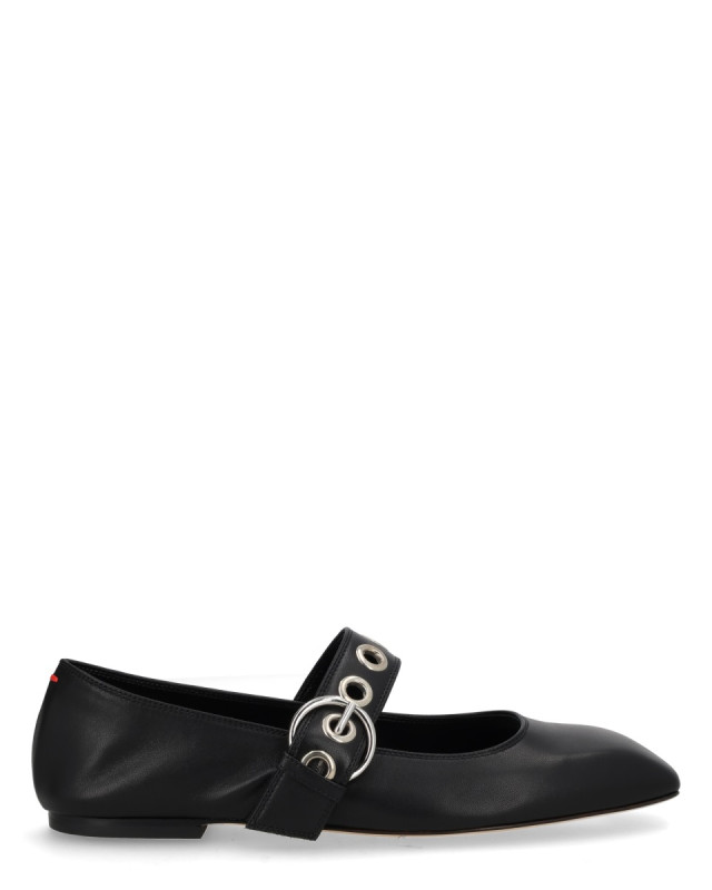 [Aeyde] Flat shoes SS26 A11-FL-RKLS08FL159-SS25-800-007_BLACK
