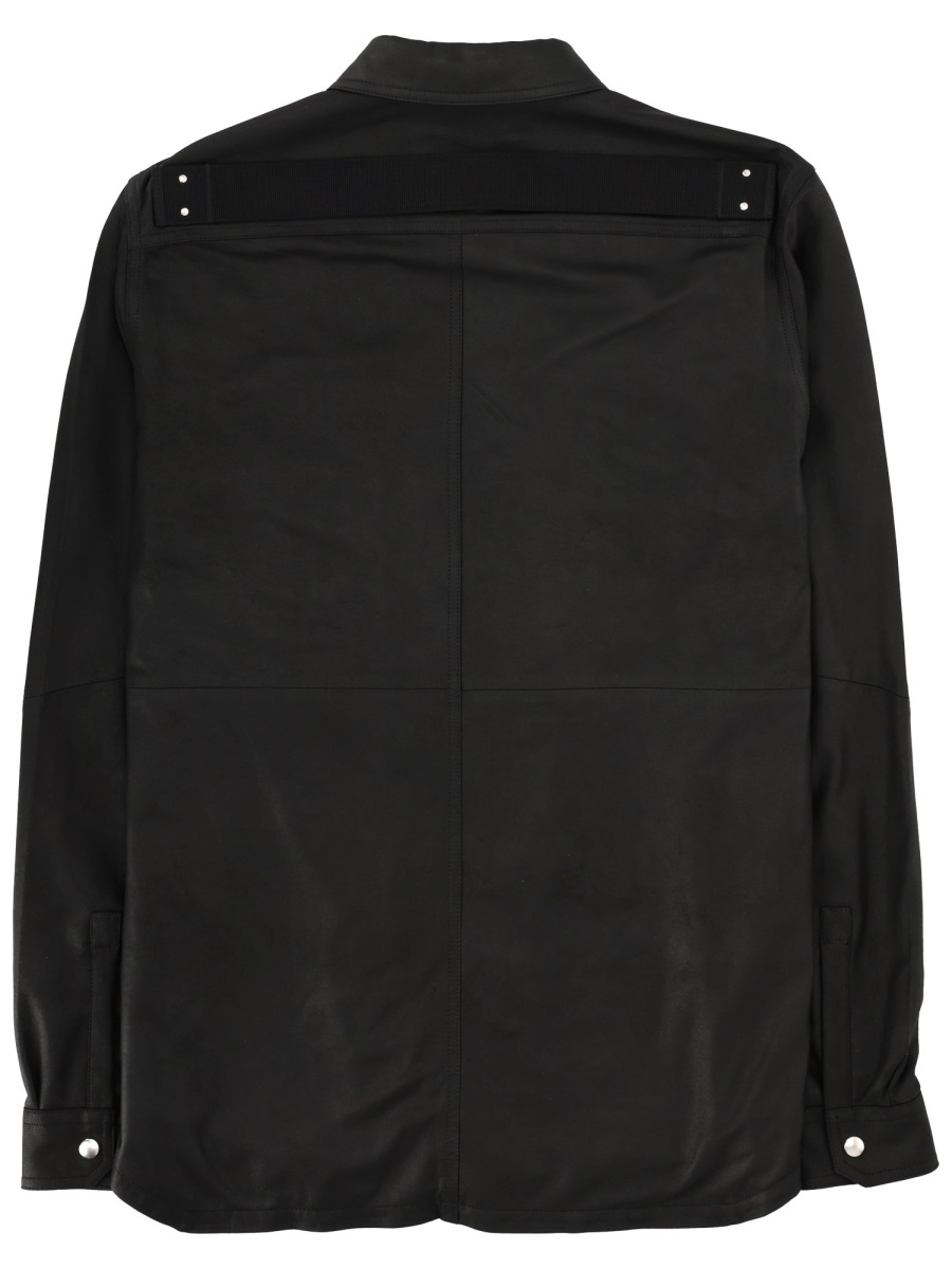 [Rick Owens] Leather Jacket SS26 RU01F2729_LBF09