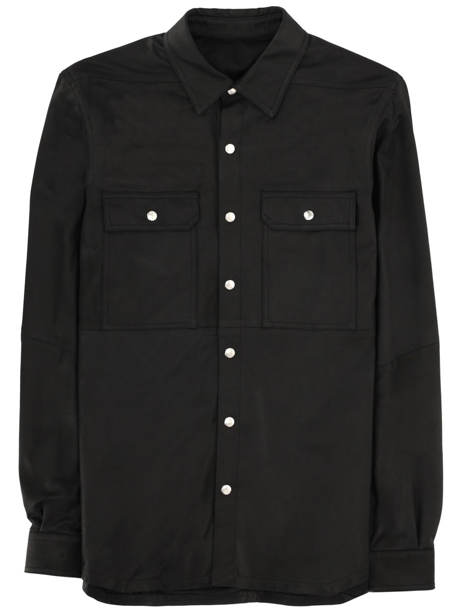 [Rick Owens] Leather Jacket SS26 RU01F2729_LBF09