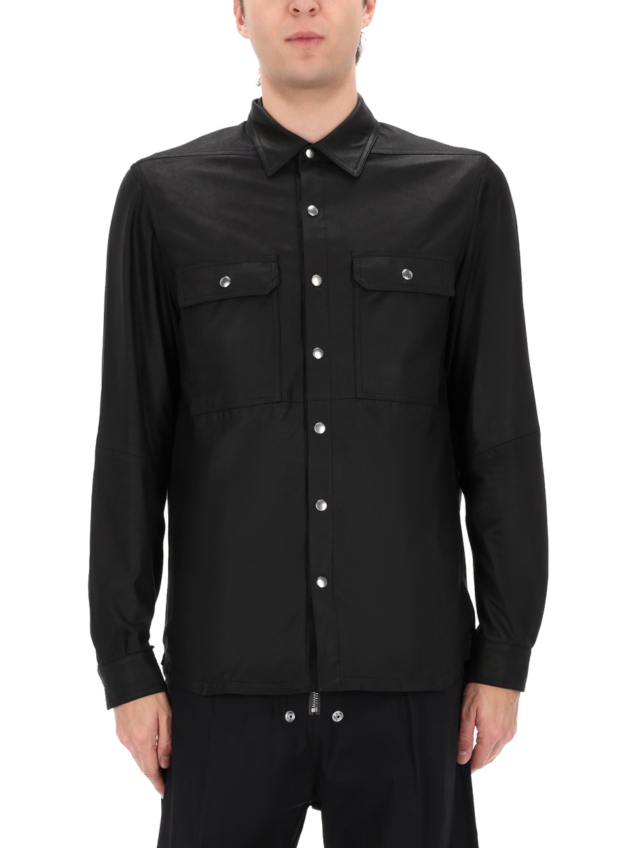 [Rick Owens] Leather Jacket SS26 RU01F2729_LBF09
