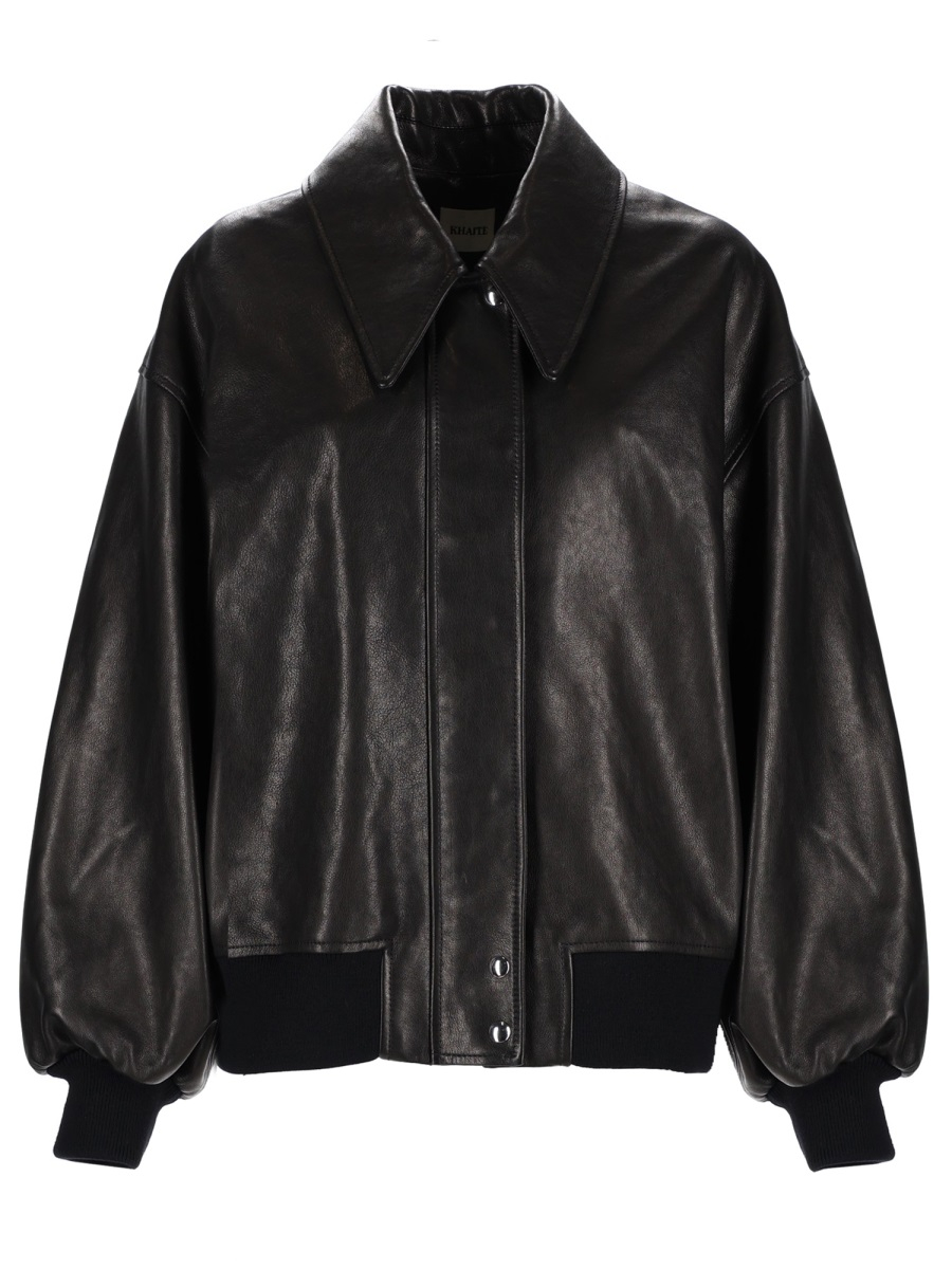 [KHAITE] Leather Jacket SS26 6166729_L729200