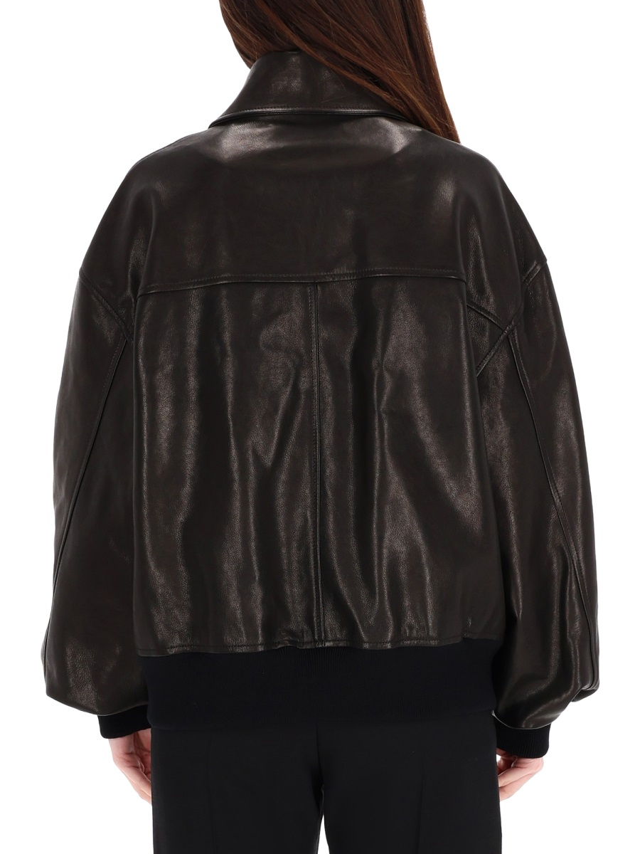 [KHAITE] Leather Jacket SS26 6166729_L729200