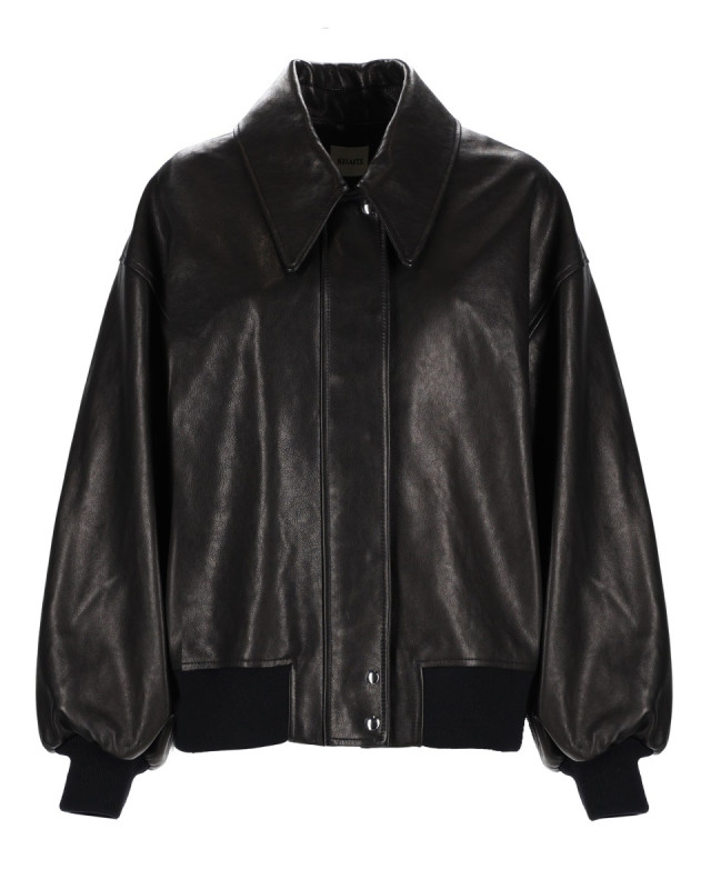 [KHAITE] Leather Jacket SS26 6166729_L729200