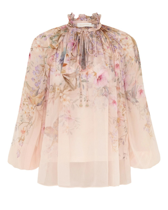 [Zimmermann] Blouse SS26 0991TC261_CRMAV