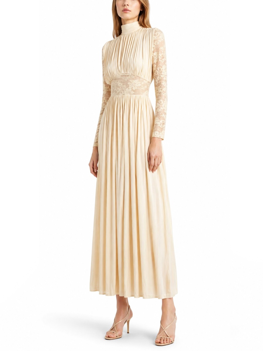 [Zimmermann] Long sleeve dress SS26 7048DC261_CRM