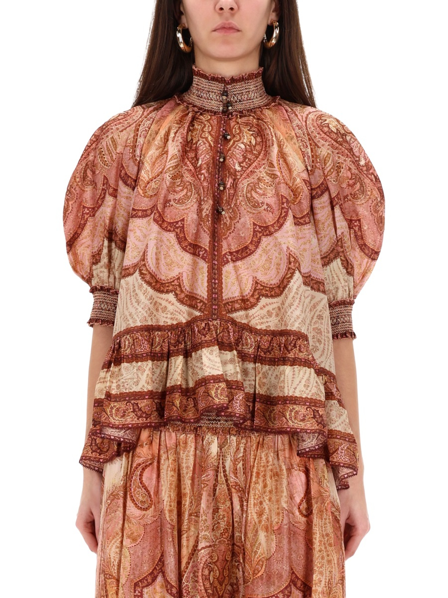 [Zimmermann] Shirts Long Sleeve SS26 5655TRS262_TBML