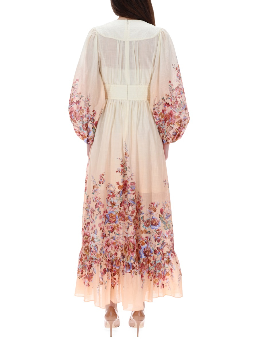[Zimmermann] Long sleeve dress SS26 6875DRS261_IVF