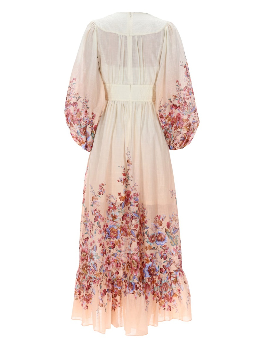 [Zimmermann] Long sleeve dress SS26 6875DRS261_IVF