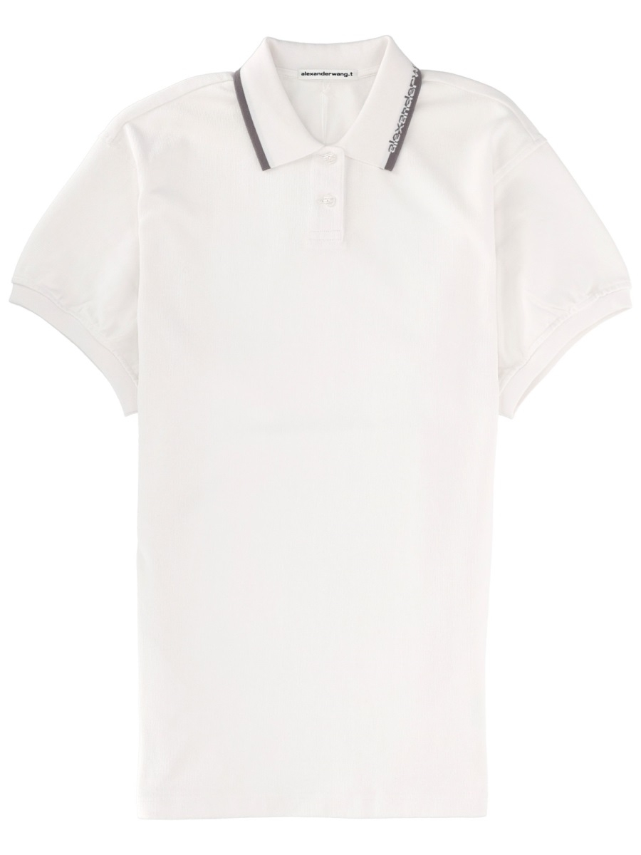 [ALEXANDERWANG.T] Short sleeve dress SS26 4CC1266902_100