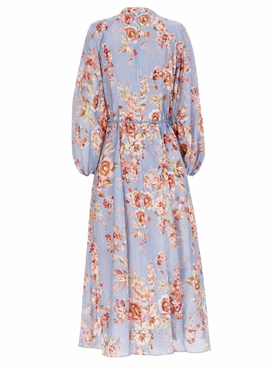 [Zimmermann] Long sleeve dress SS26 2354DRS261_CFLR