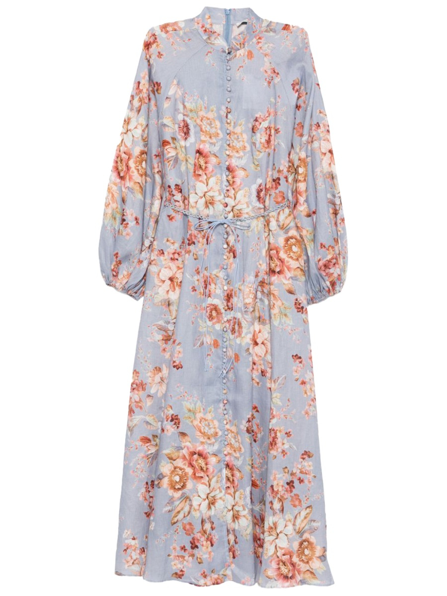 [Zimmermann] Long sleeve dress SS26 2354DRS261_CFLR