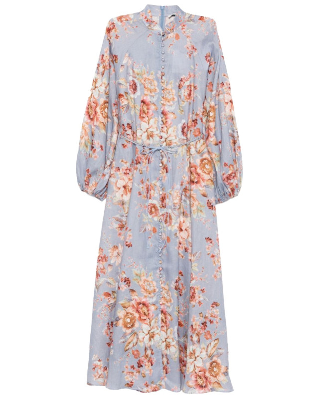 [Zimmermann] Long sleeve dress SS26 2354DRS261_CFLR
