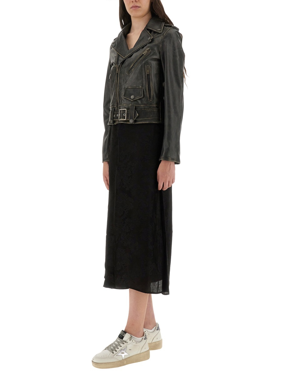 [Golden Goose] Leather Jacket SS26 GWP00848_P00064790100