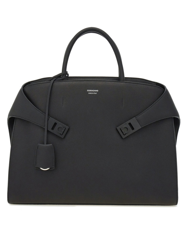 [Ferragamo] Tote bag FW26 241683 0779072 NERO