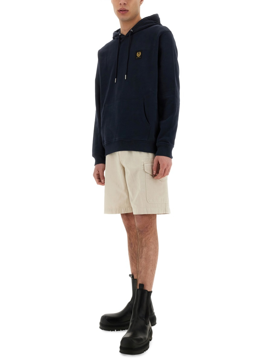 [Belstaff] Hoodie SS26 103000_DKINK