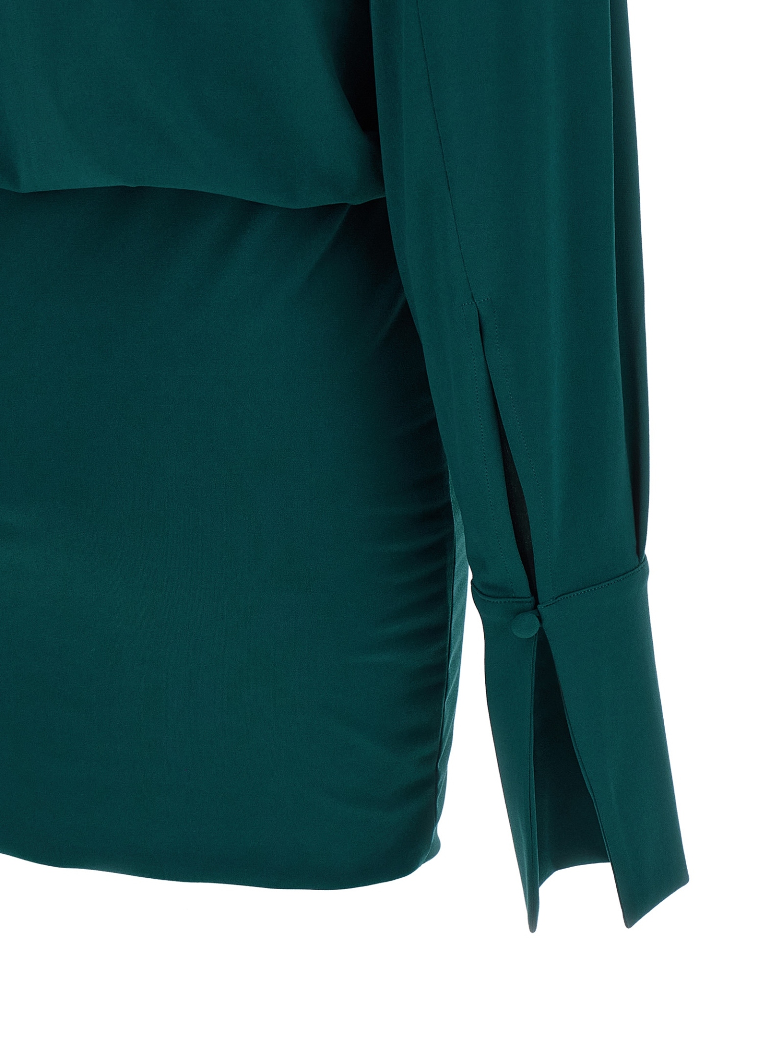 [THE ANDAMANE] Long sleeve dress FW26 T200107ATJP199MALACHITE