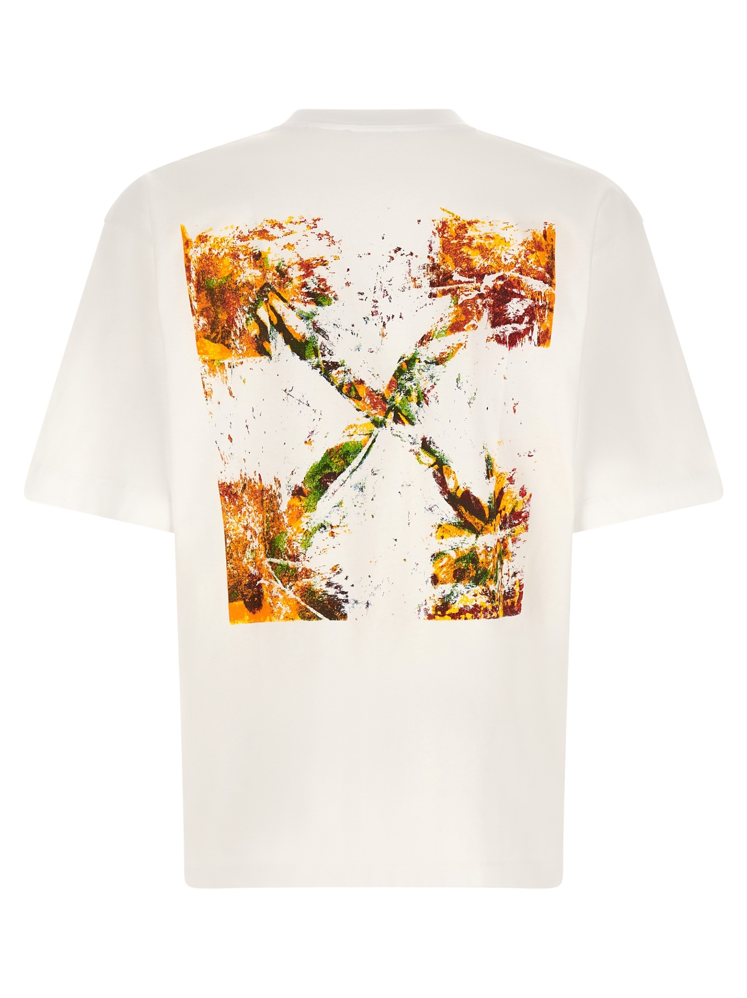 [Off-White] T-shirts Short Sleeve FW26 OMAA120F26JER00D10100100